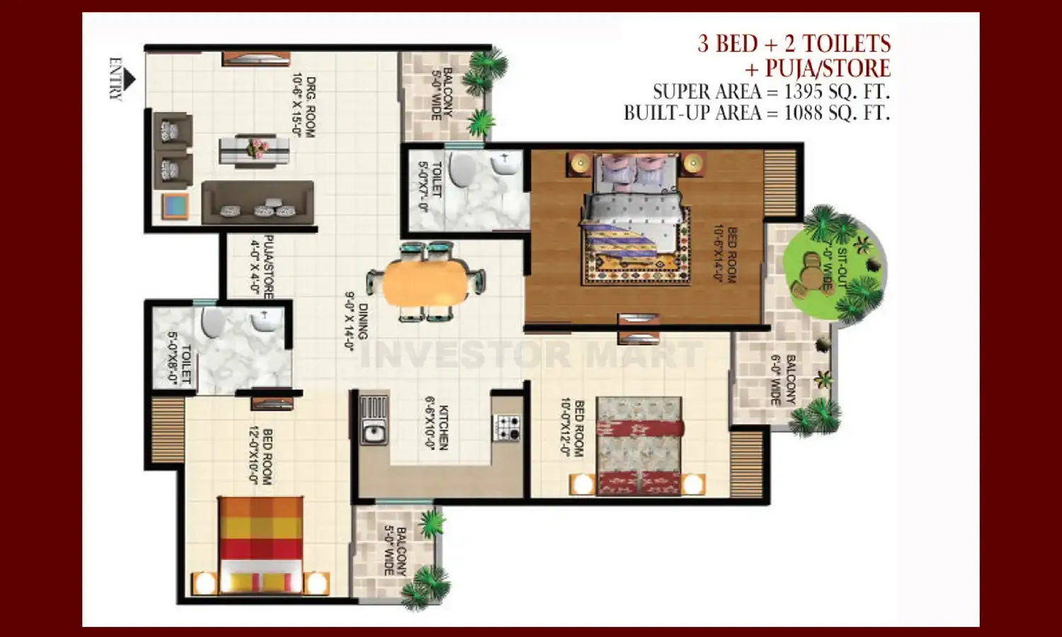 Grand Ajnara Heritage floor plan